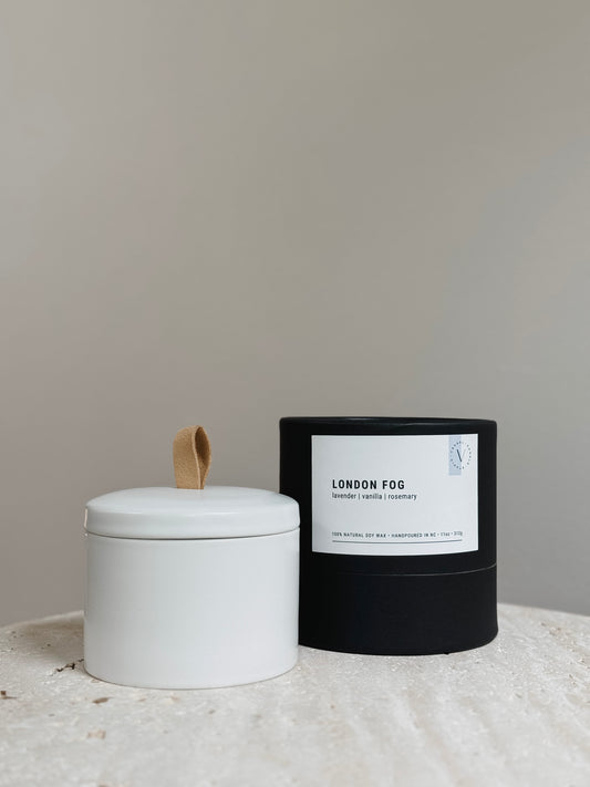 Library 11 oz Candle Jar | London Fog