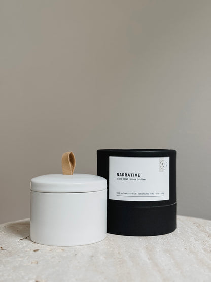 Library 11 oz Candle Jar | Narrative