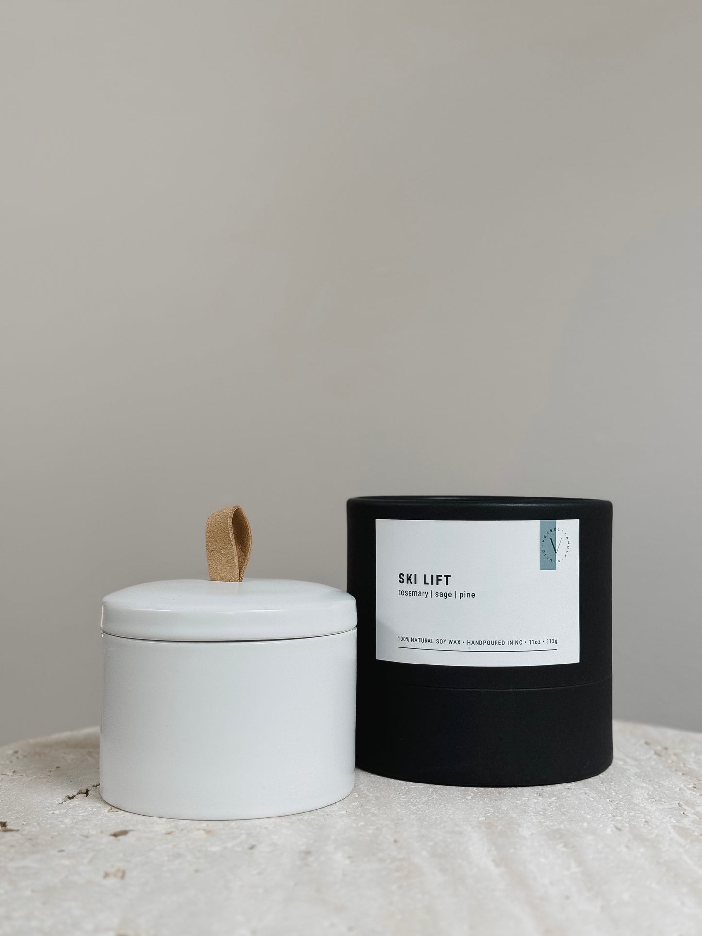 Library 11 oz Candle Jar | Ski Lift