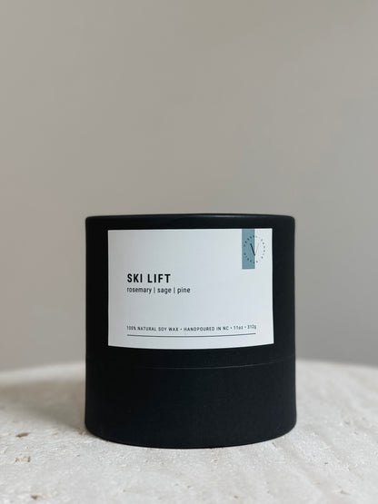 Library 11 oz Candle Jar | Ski Lift