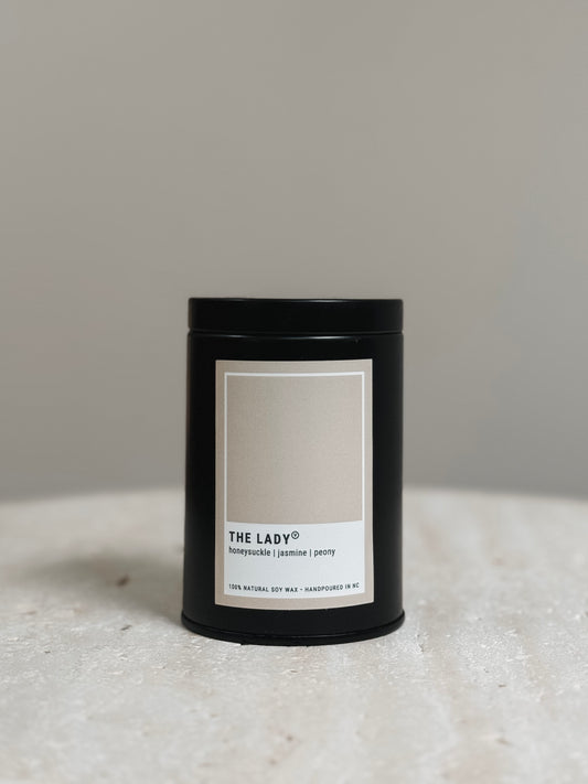 Gallery 7 oz Candle Tin | The Lady